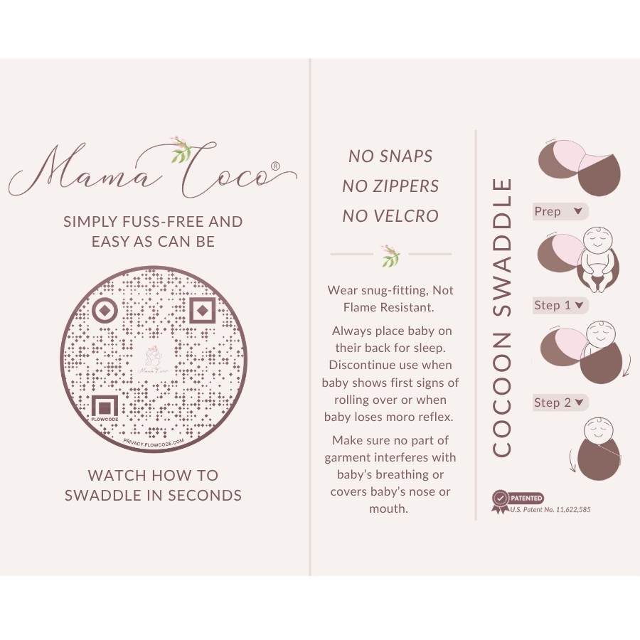 COCOON SWADDLE SET in Classic Brushed - Image 24