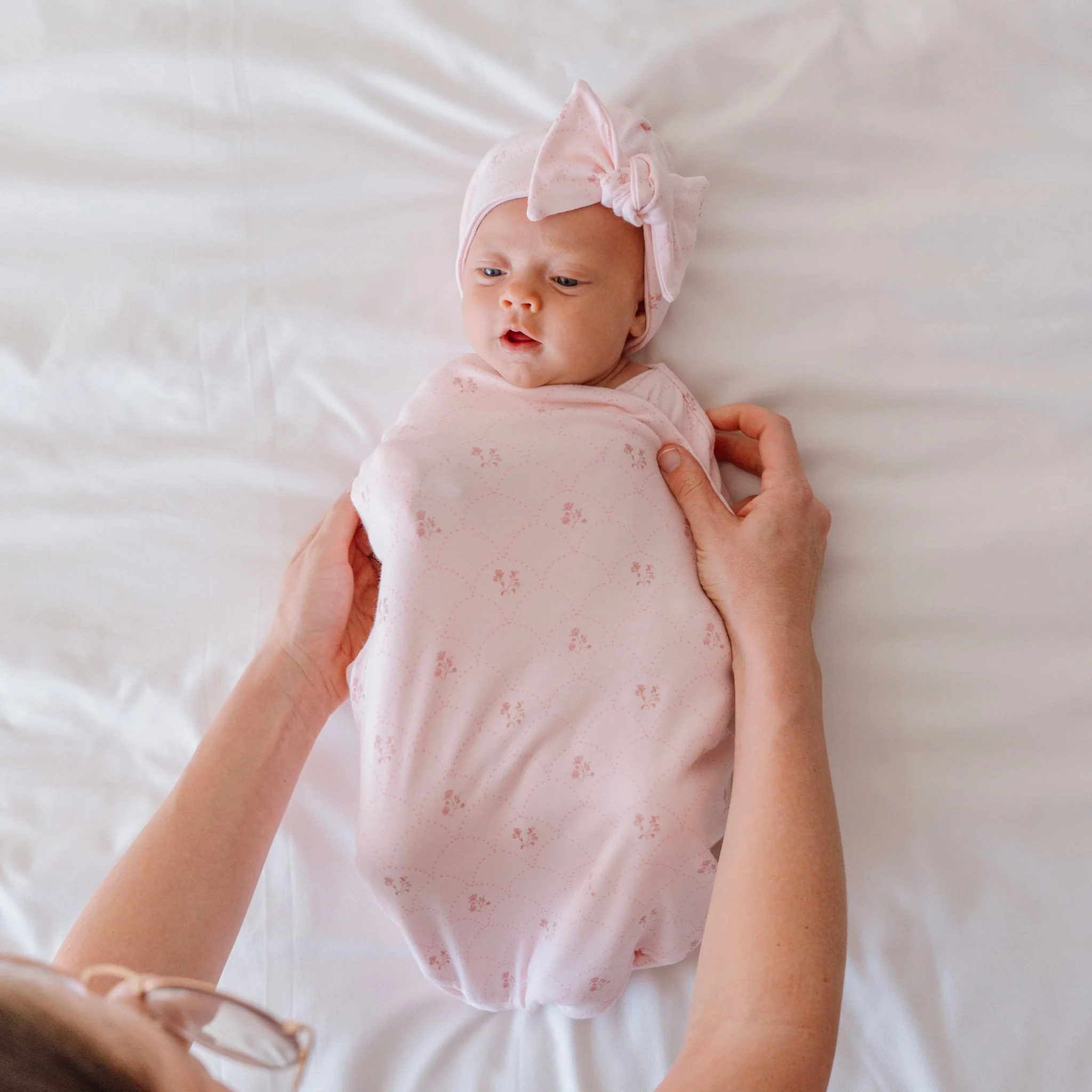 FLUTTER SLEEVE NEWBORN ESSENTIALS BUNDLE in Bamboo Cotton - Image 4
