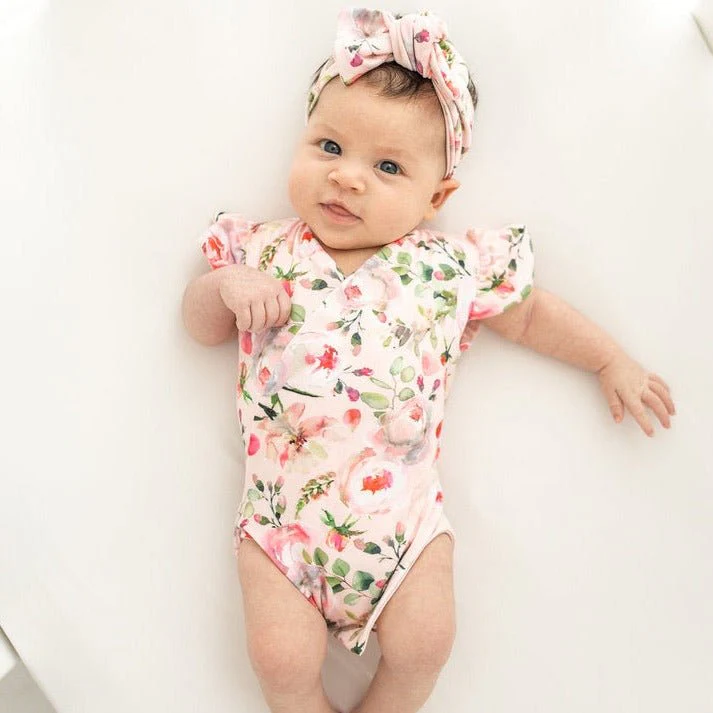 FLUTTER SLEEVE NEWBORN ESSENTIALS BUNDLE in Classic Brushed - Image 40