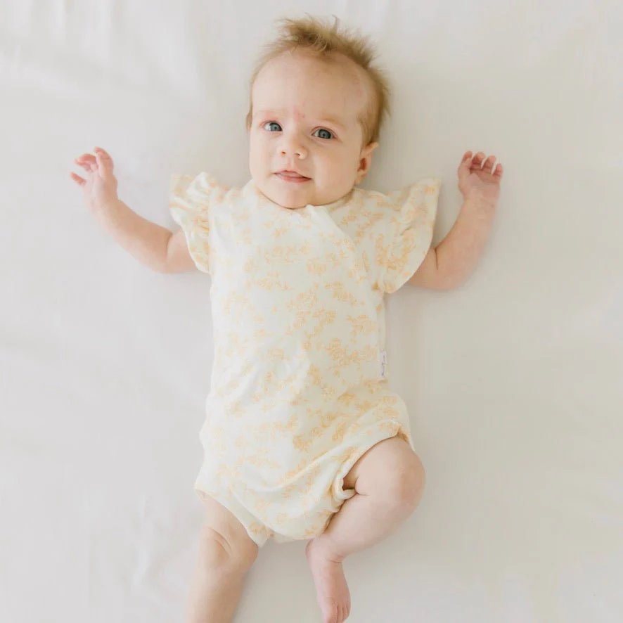 FLUTTER SLEEVE NEWBORN ESSENTIALS BUNDLE in Silky Modal - Image 15
