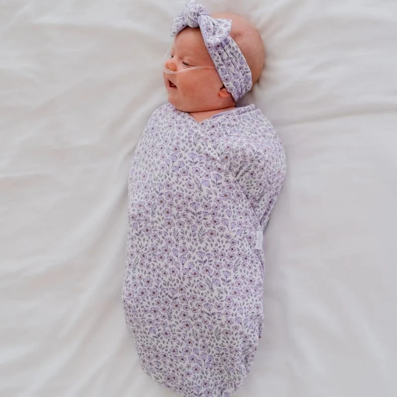 FLUTTER SLEEVE NEWBORN ESSENTIALS BUNDLE in Silky Modal - Image 2