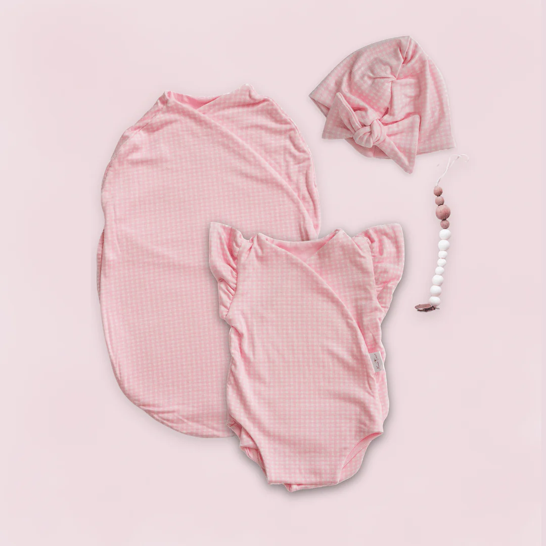 FLUTTER SLEEVE NEWBORN ESSENTIALS BUNDLE in Silky Modal - Image 20