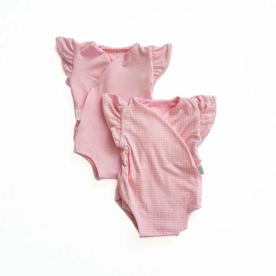 FLUTTER SLEEVE NEWBORN ESSENTIALS BUNDLE in Silky Modal - Image 25