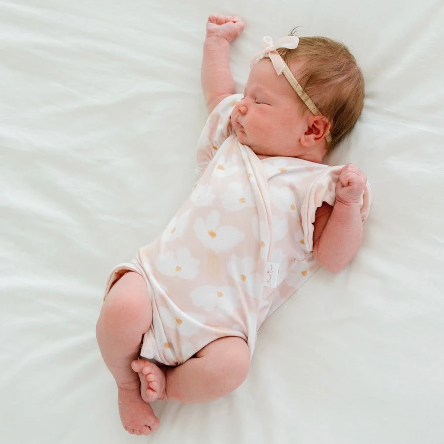 FLUTTER SLEEVE ONESIE OUTFIT BUNDLE in Classic Brushed - Image 10