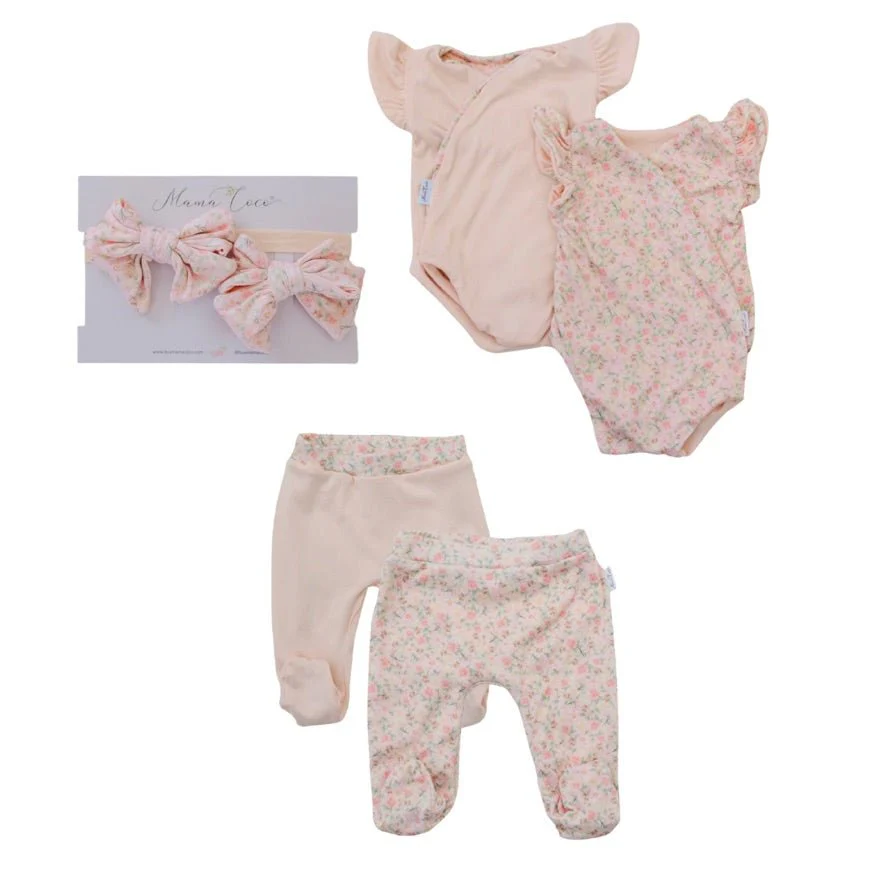 FLUTTER SLEEVE ONESIE OUTFIT BUNDLE in Classic Brushed - Image 18