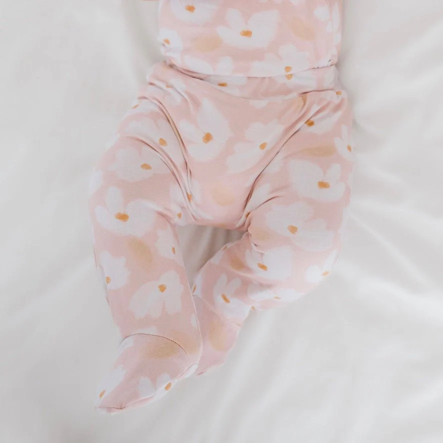 RUFFLE CUFF LONG SLEEVE ONESIE OUTFIT BUNDLE in Classic Brushed - Image 25