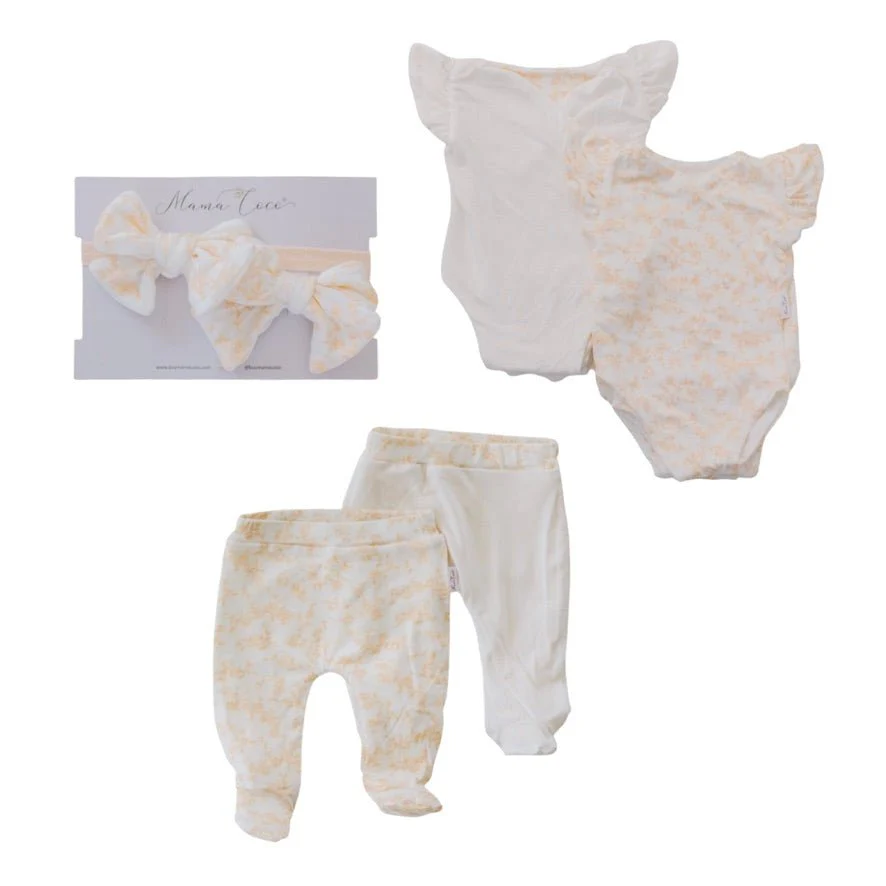 FLUTTER SLEEVE ONESIE OUTFIT BUNDLE in Silky Modal - Image 28