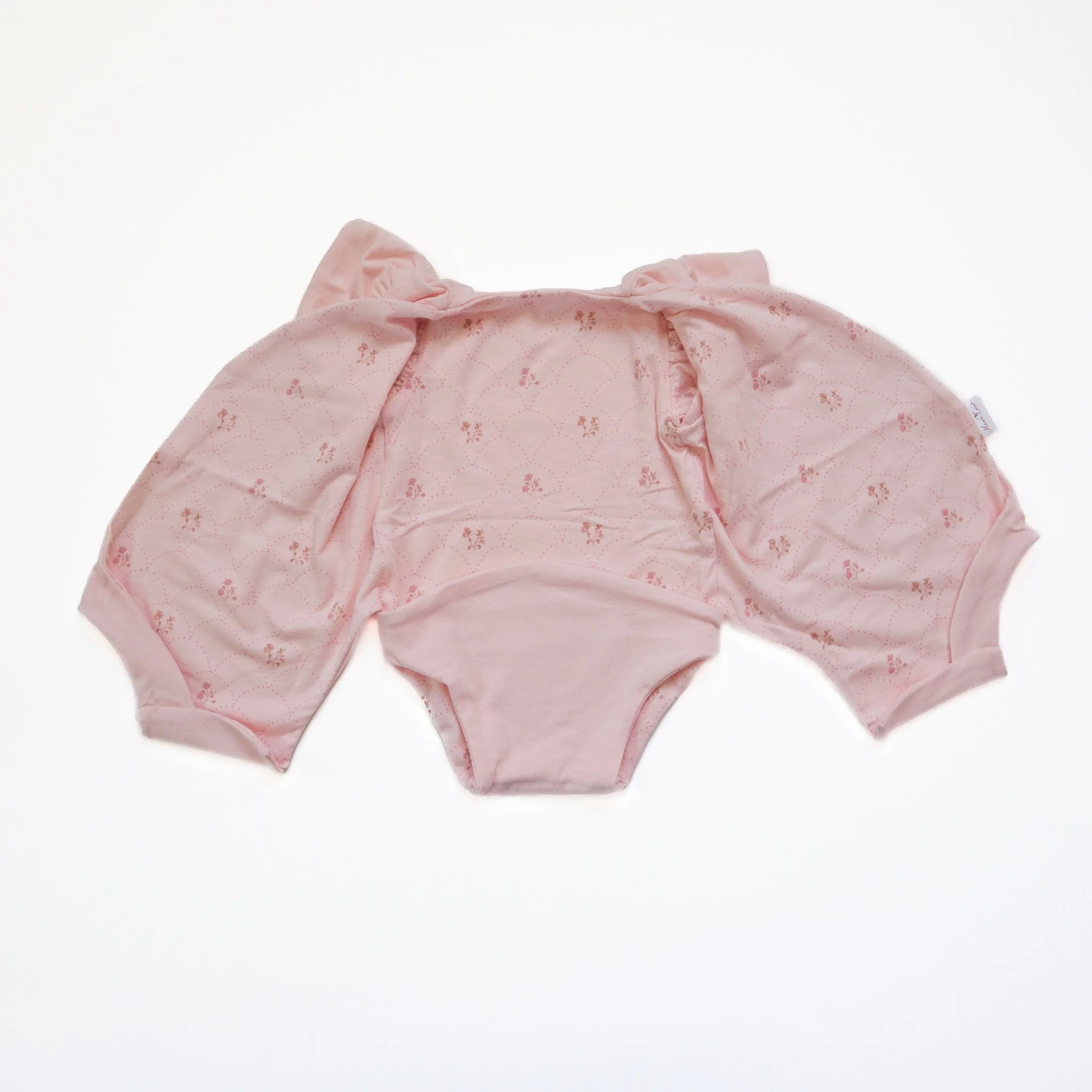 FLUTTER SLEEVE WINGED BODYSUIT - Image 10