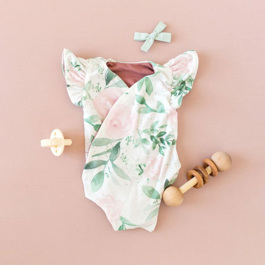 FLUTTER SLEEVE WINGED BODYSUIT - Image 18