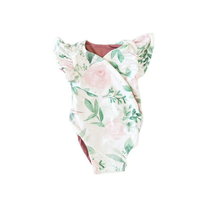 FLUTTER SLEEVE WINGED BODYSUIT - Image 19