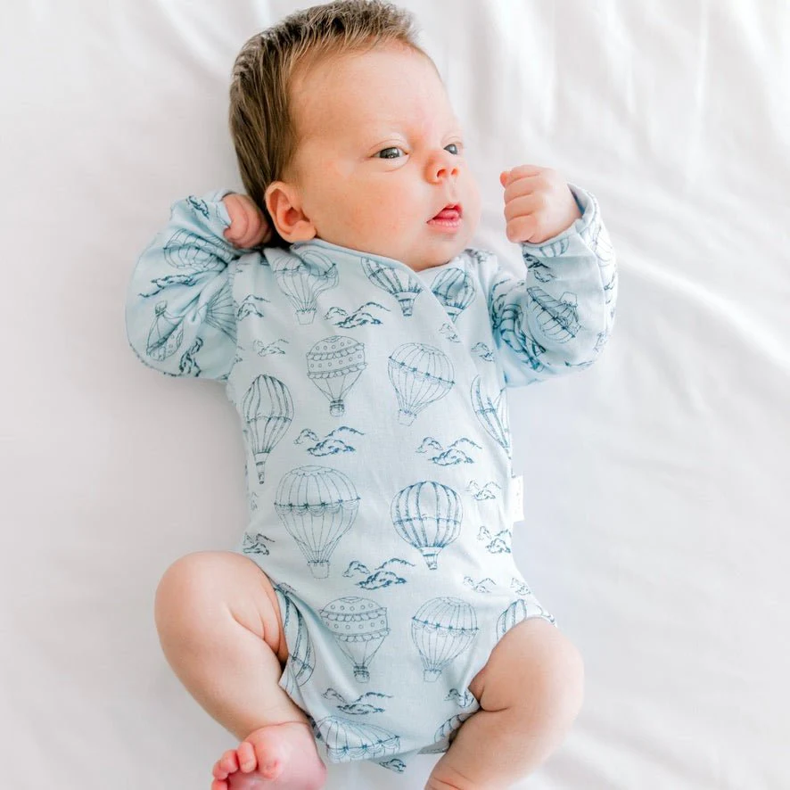 LONG SLEEVE NEWBORN ESSENTIALS BUNDLE in Bamboo Cotton - Image 5