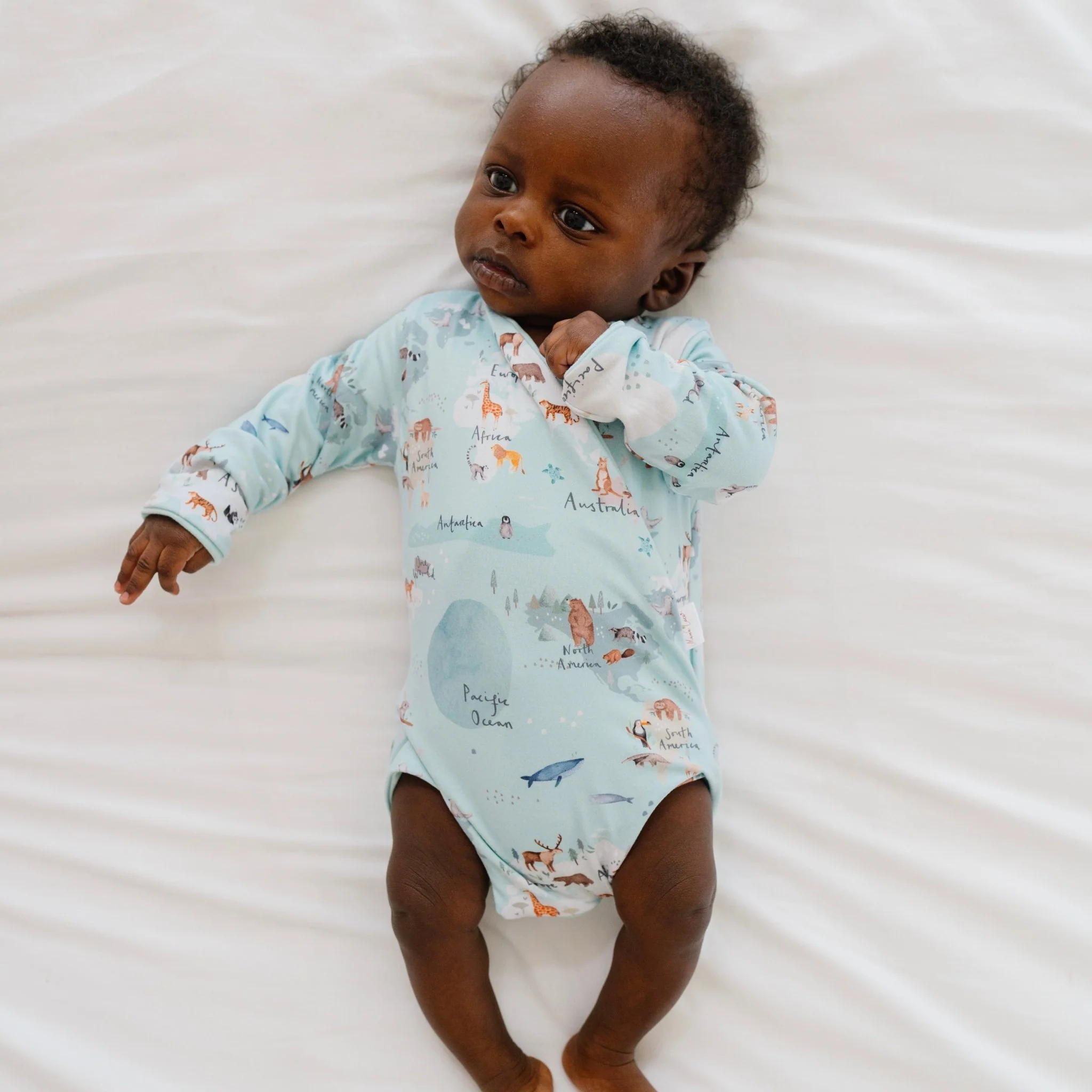 LONG SLEEVE NEWBORN ESSENTIALS BUNDLE in Classic Brushed - Image 23
