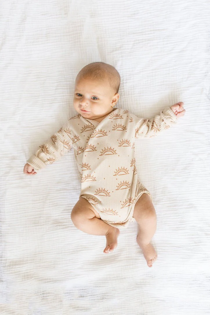 LONG SLEEVE NEWBORN ESSENTIALS BUNDLE in Classic Brushed - Image 5