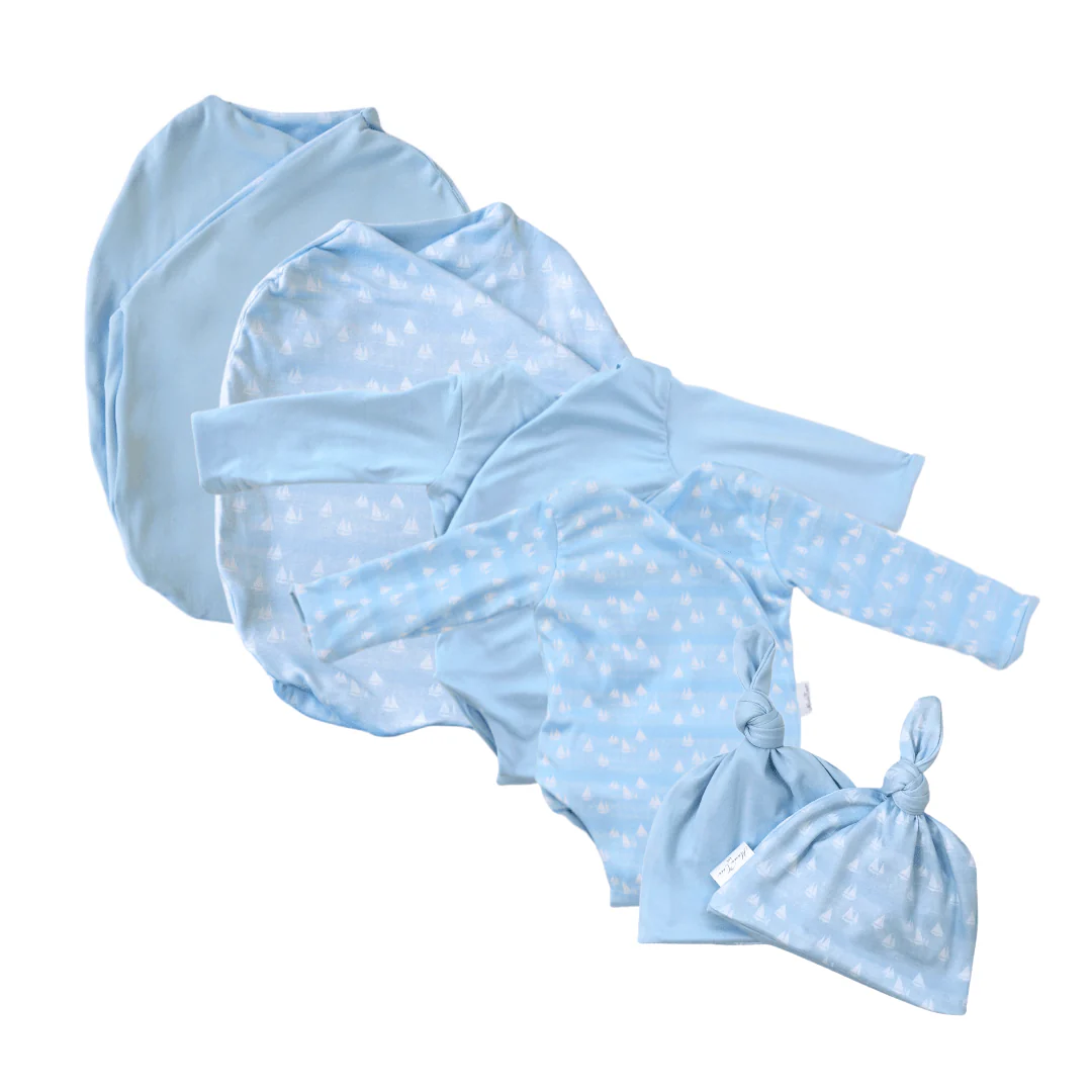 LONG SLEEVE NEWBORN ESSENTIALS BUNDLE in Classic Brushed - Image 53