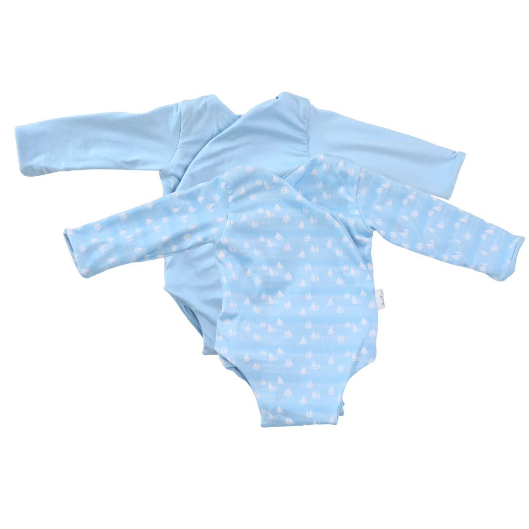LONG SLEEVE NEWBORN ESSENTIALS BUNDLE in Classic Brushed - Image 57