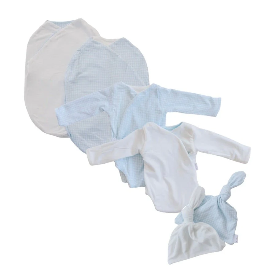 LONG SLEEVE NEWBORN ESSENTIALS BUNDLE in Silky Modal - Image 10