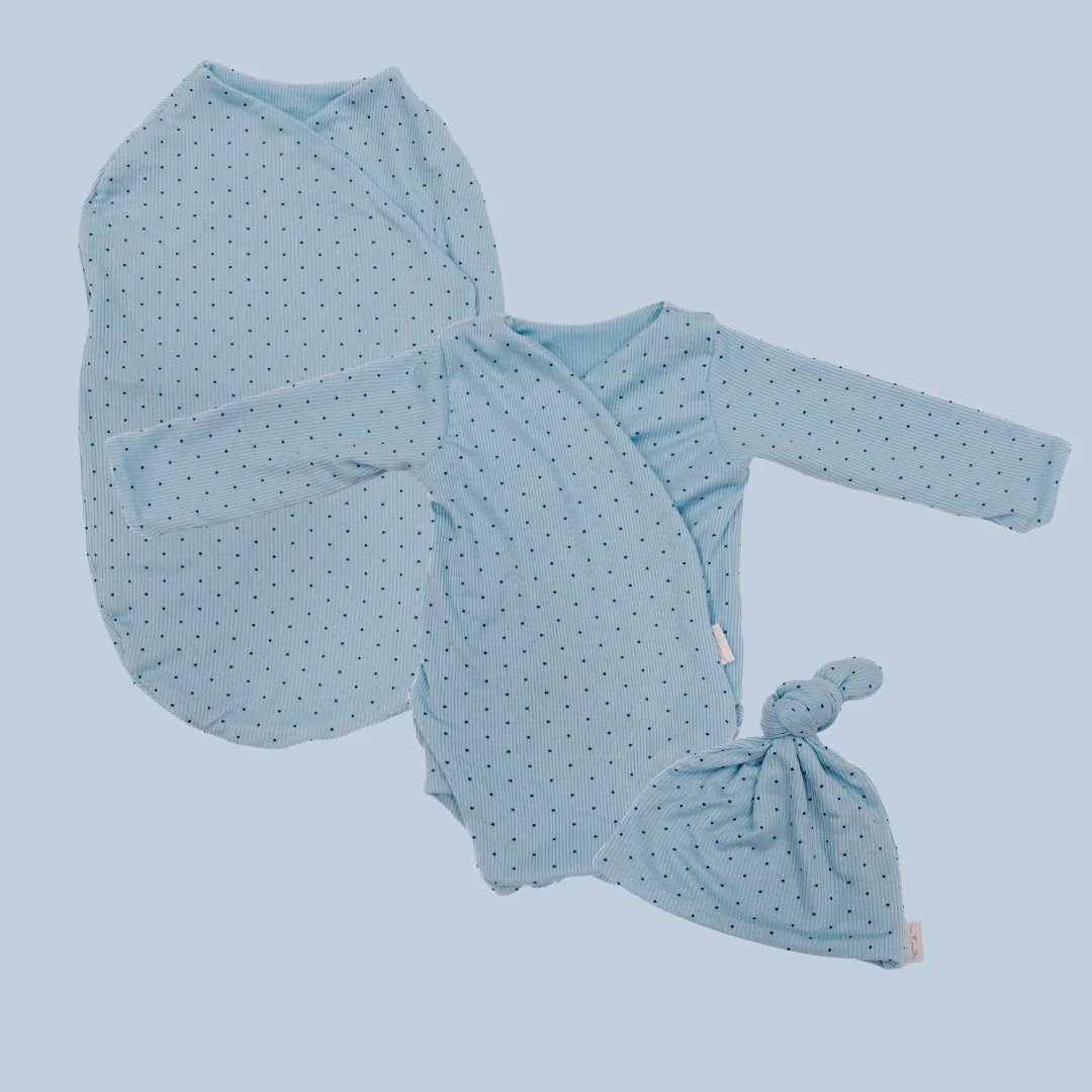 LONG SLEEVE NEWBORN ESSENTIALS BUNDLE in Silky Modal - Image 18