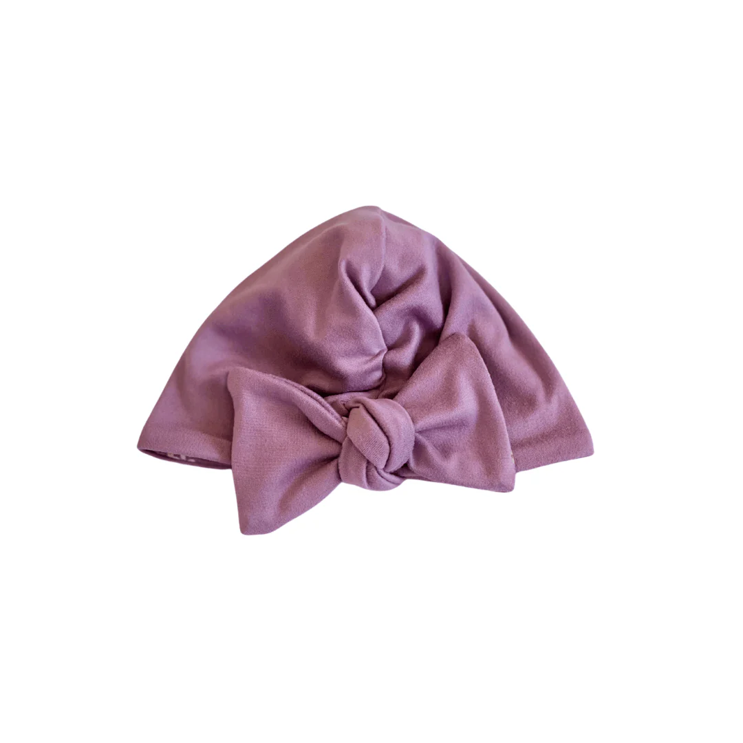 RUCHED BEANIE WITH BOW - Image 23