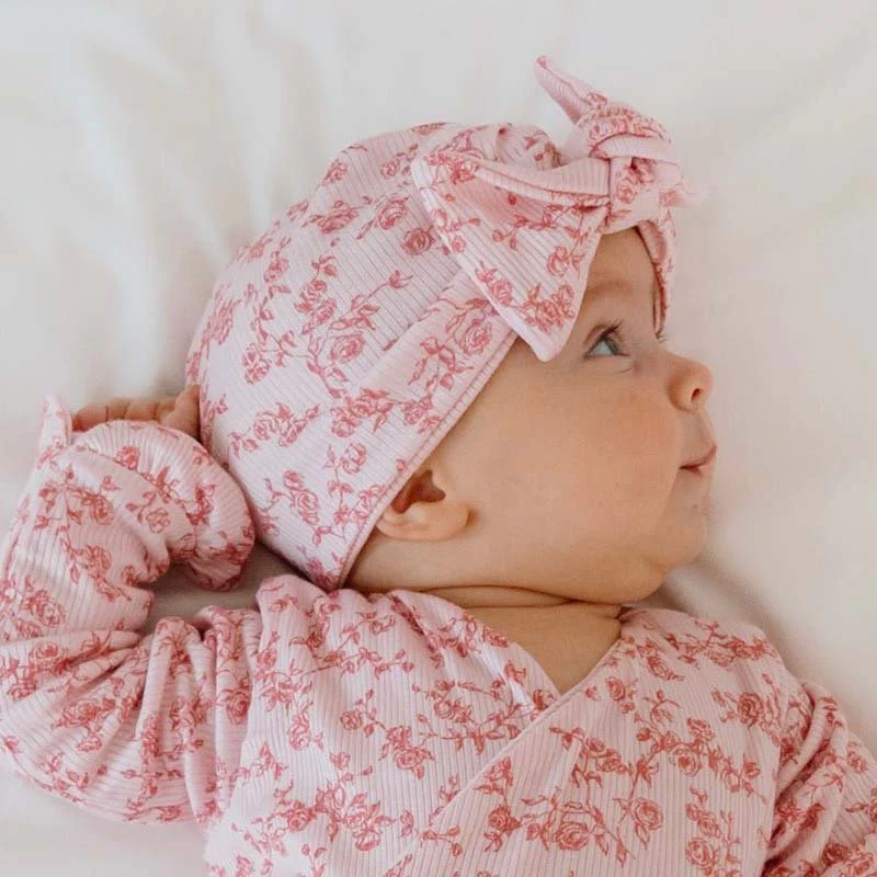 RUCHED BEANIE WITH BOW - Image 11