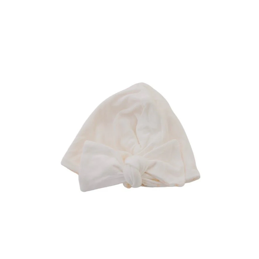 RUCHED BEANIE WITH BOW - Image 5