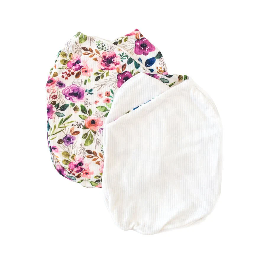 RUFFLE CUFF LONG SLEEVE NEWBORN ESSENTIALS BUNDLE in Classic Brushed - Image 11