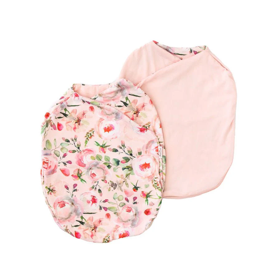 RUFFLE CUFF LONG SLEEVE NEWBORN ESSENTIALS BUNDLE in Classic Brushed - Image 61