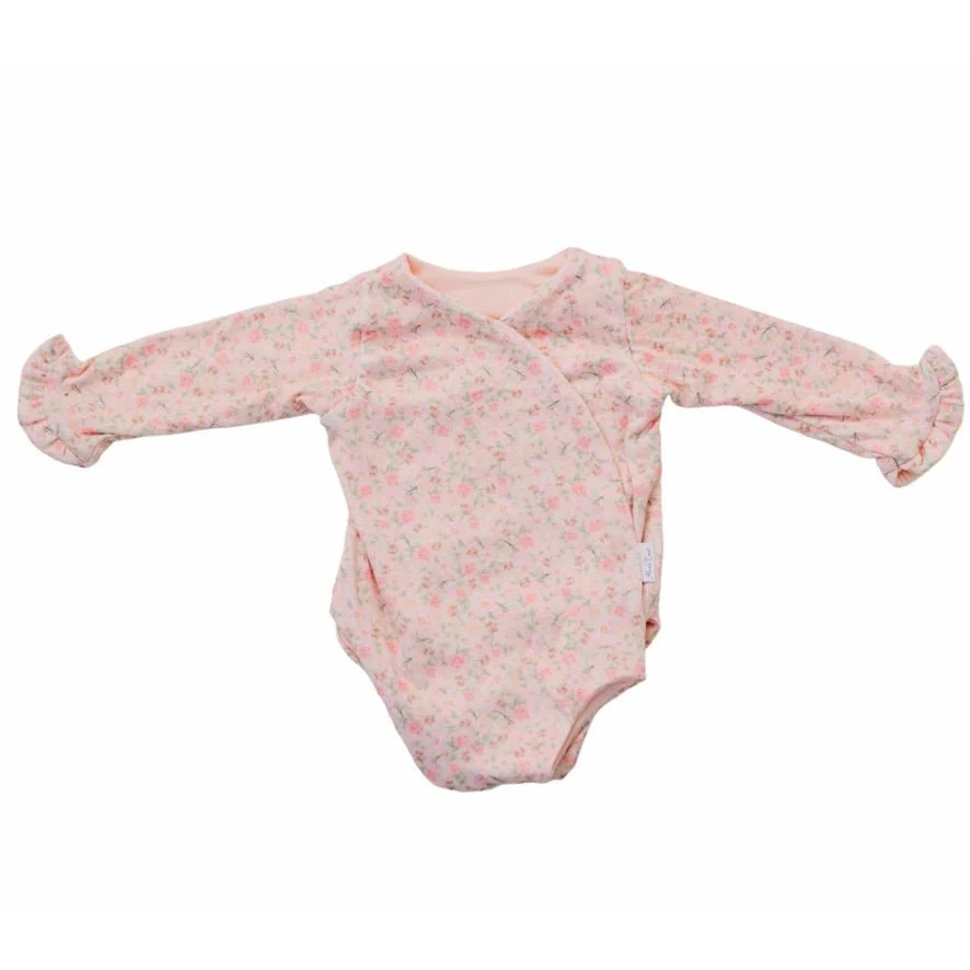 RUFFLE CUFF LONG SLEEVE WINGED BODYSUIT - Image 14