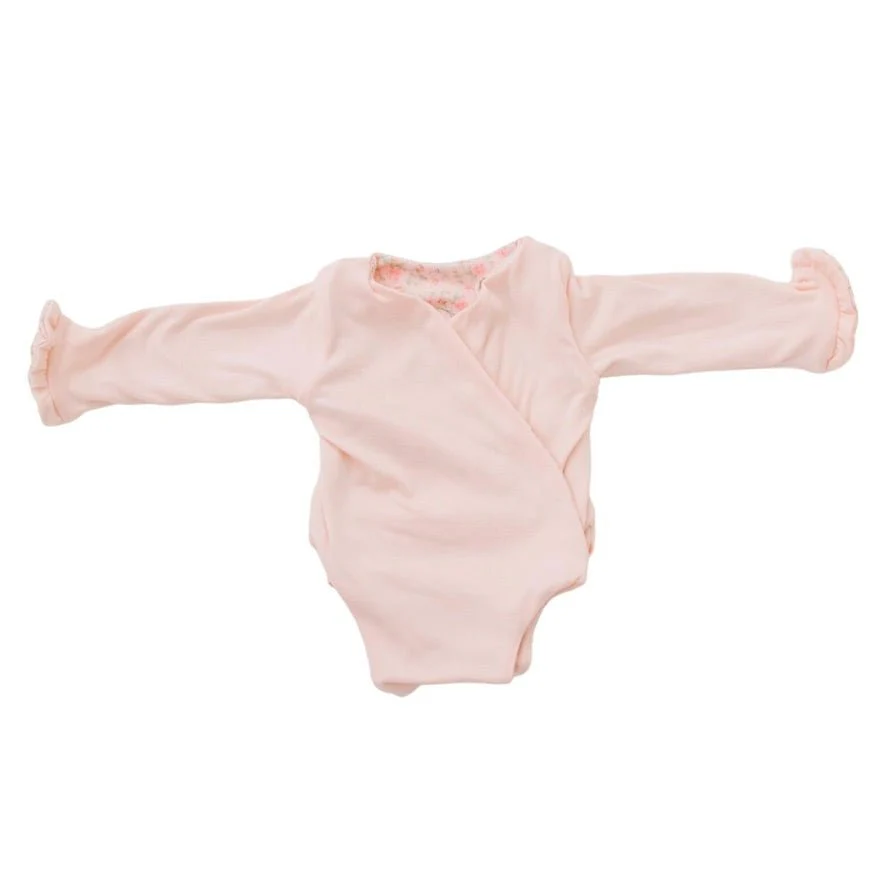 RUFFLE CUFF LONG SLEEVE WINGED BODYSUIT - Image 17