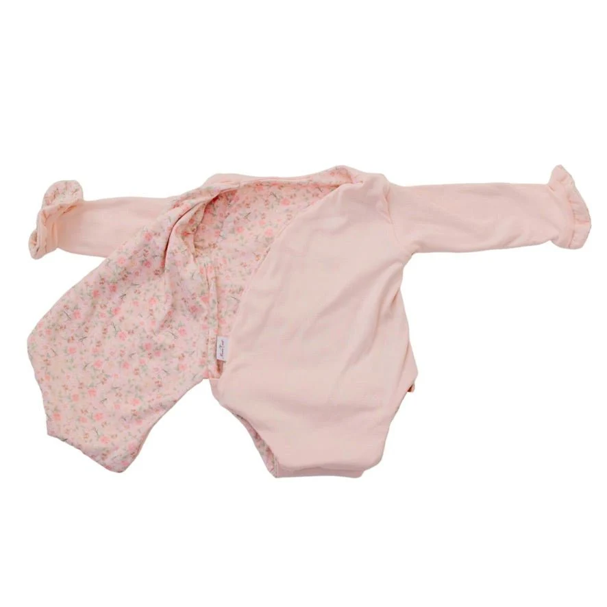 RUFFLE CUFF LONG SLEEVE WINGED BODYSUIT - Image 18