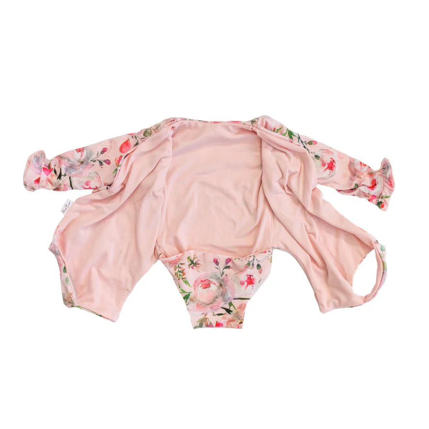 RUFFLE CUFF LONG SLEEVE WINGED BODYSUIT - Image 26