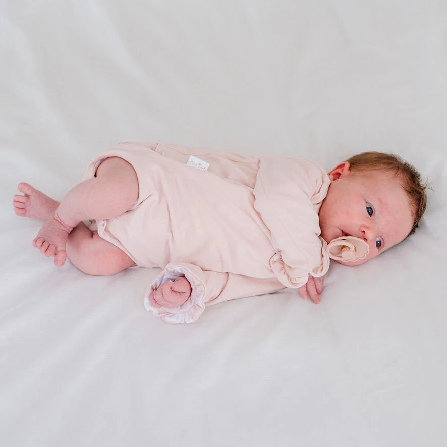 RUFFLE CUFF LONG SLEEVE WINGED BODYSUIT - Image 34
