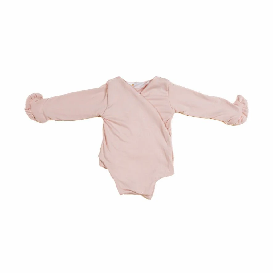 RUFFLE CUFF LONG SLEEVE WINGED BODYSUIT - Image 38
