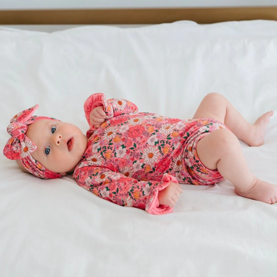RUFFLE CUFF LONG SLEEVE WINGED BODYSUIT - Image 45