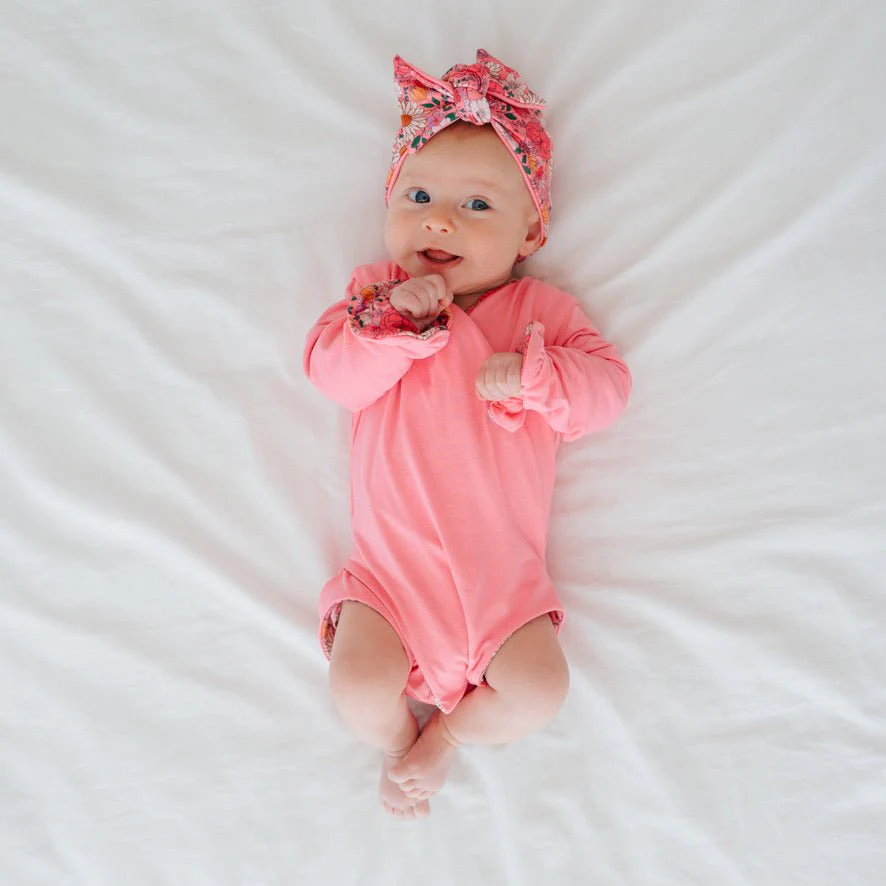 RUFFLE CUFF LONG SLEEVE WINGED BODYSUIT - Image 46
