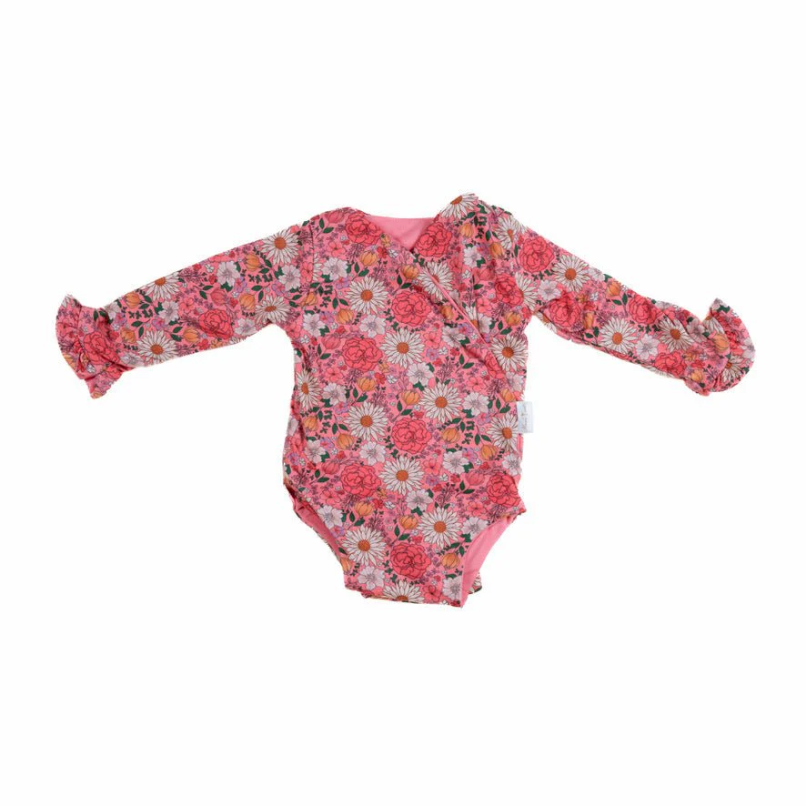 RUFFLE CUFF LONG SLEEVE WINGED BODYSUIT - Image 47