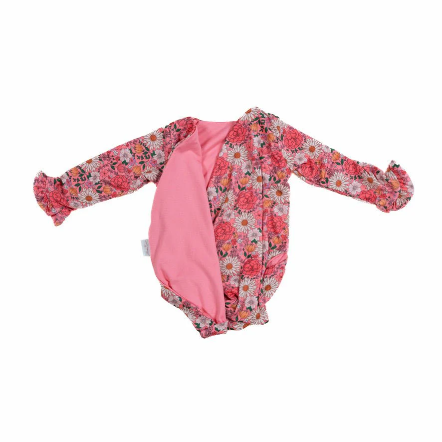 RUFFLE CUFF LONG SLEEVE WINGED BODYSUIT - Image 48