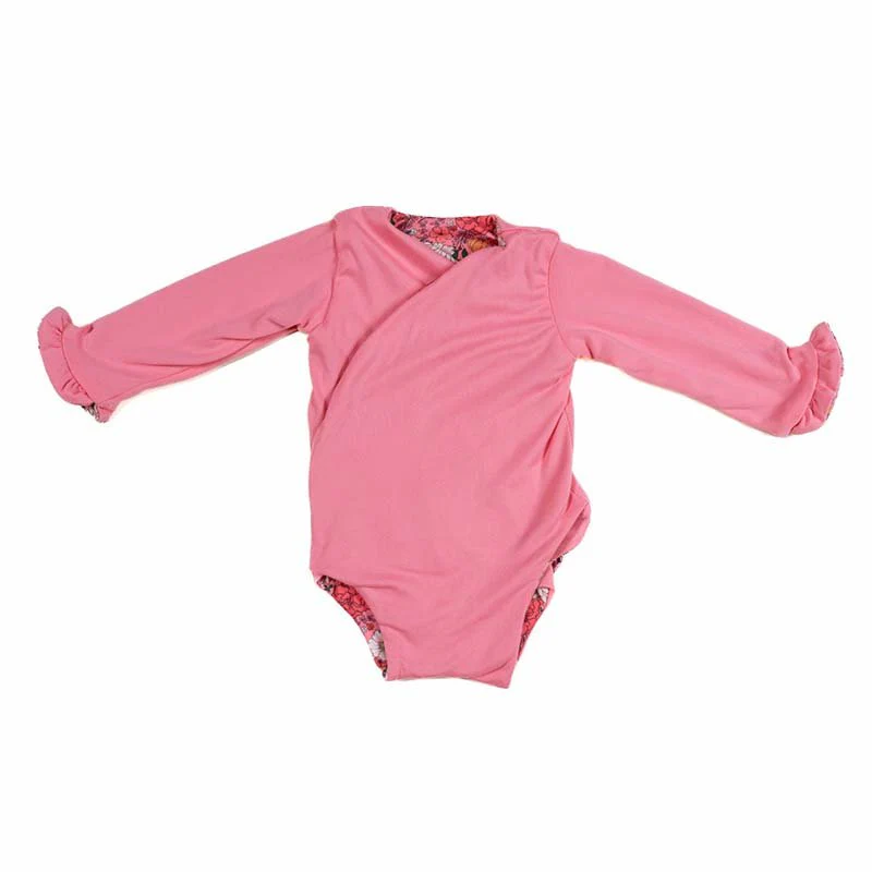 RUFFLE CUFF LONG SLEEVE WINGED BODYSUIT - Image 50