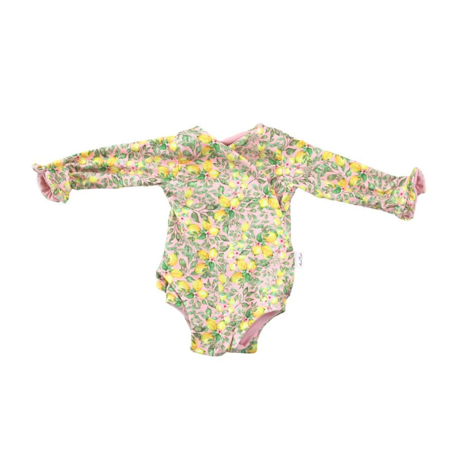 RUFFLE CUFF LONG SLEEVE WINGED BODYSUIT - Image 67