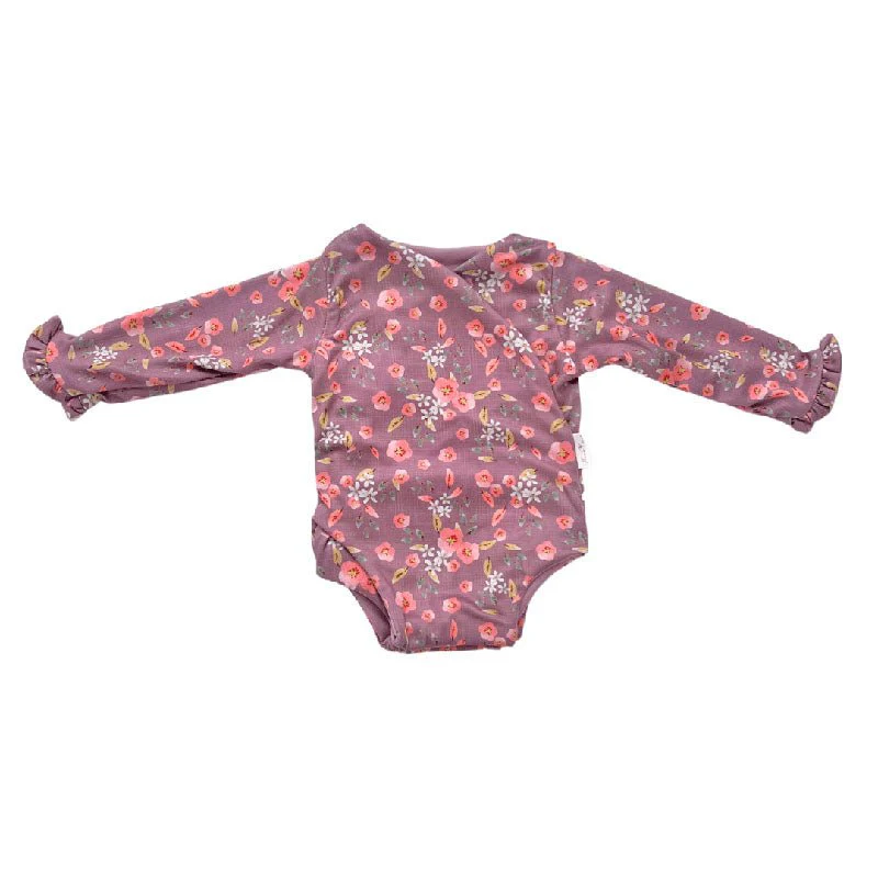 RUFFLE CUFF LONG SLEEVE WINGED BODYSUIT - Image 74