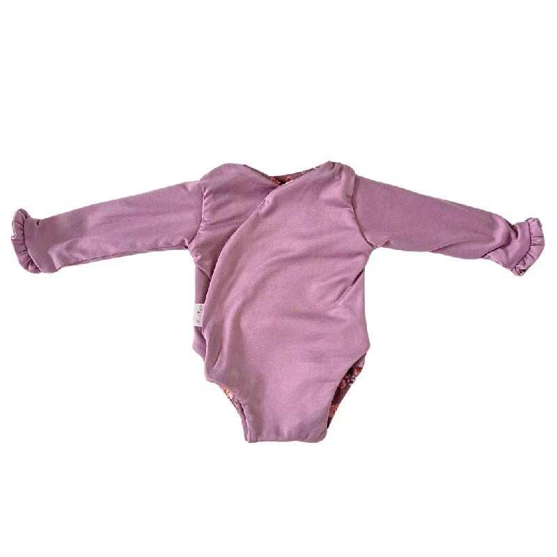 RUFFLE CUFF LONG SLEEVE WINGED BODYSUIT - Image 76