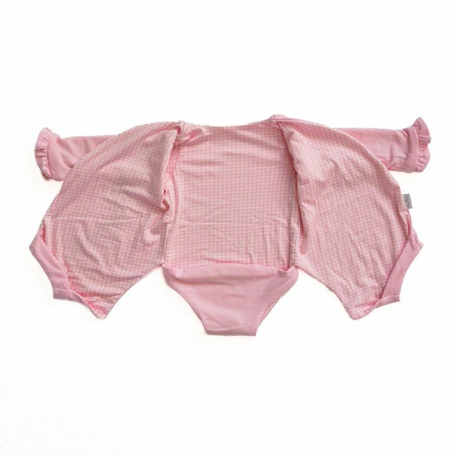 RUFFLE CUFF LONG SLEEVE WINGED BODYSUIT - Image 24