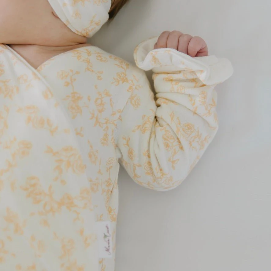 RUFFLE CUFF LONG SLEEVE WINGED BODYSUIT - Image 32