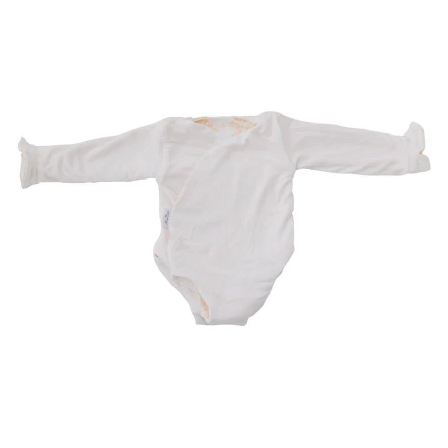 RUFFLE CUFF LONG SLEEVE WINGED BODYSUIT - Image 36