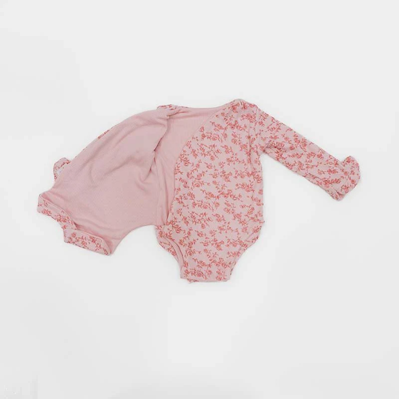 RUFFLE CUFF LONG SLEEVE WINGED BODYSUIT - Image 45