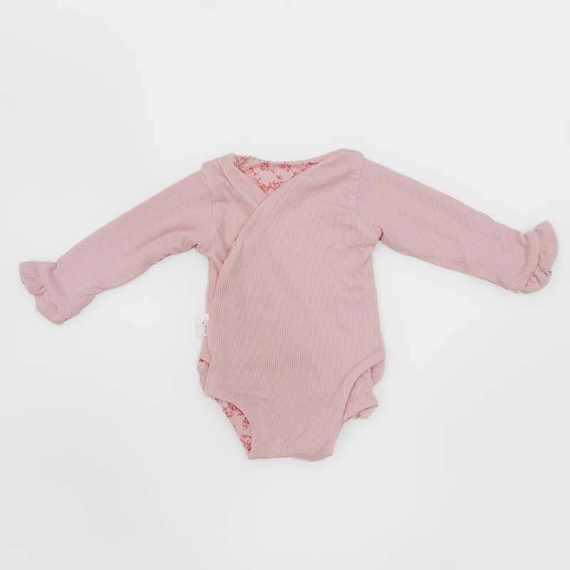 RUFFLE CUFF LONG SLEEVE WINGED BODYSUIT - Image 48