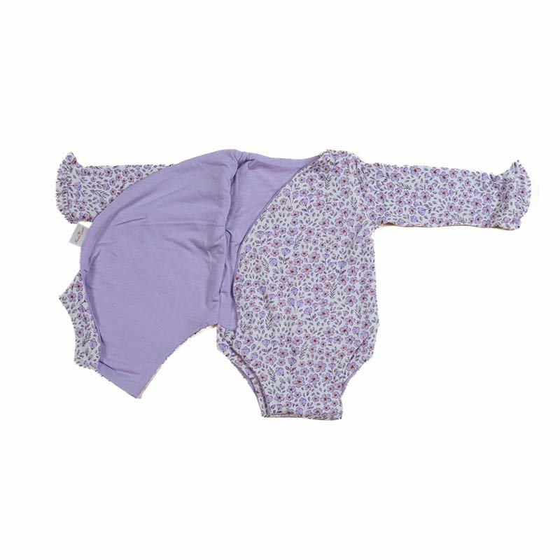 RUFFLE CUFF LONG SLEEVE WINGED BODYSUIT - Image 6