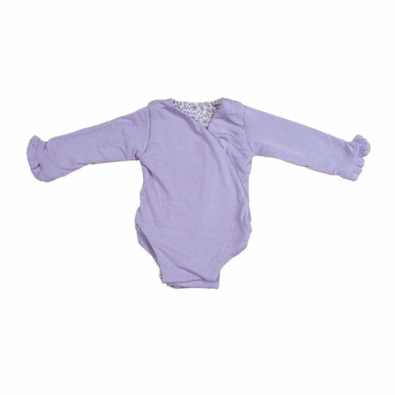 RUFFLE CUFF LONG SLEEVE WINGED BODYSUIT - Image 8