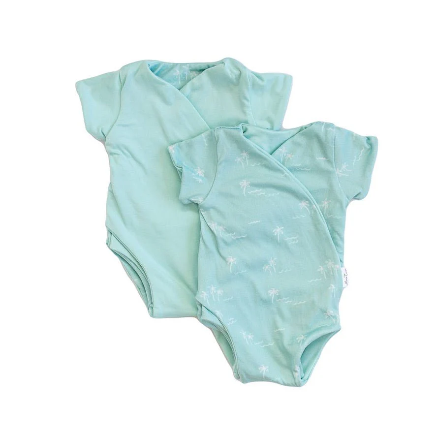 SHORT SLEEVE NEWBORN ESSENTIALS BUNDLE in Classic Brushed - Image 23