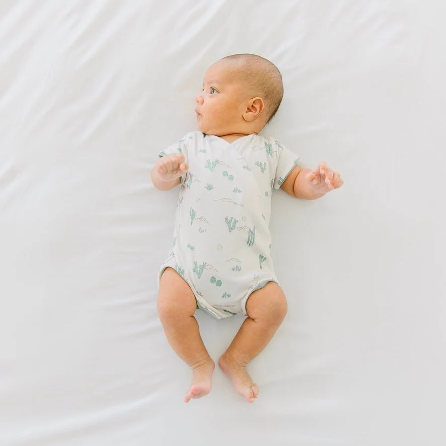 SHORT SLEEVE NEWBORN ESSENTIALS BUNDLE in Classic Brushed - Image 5