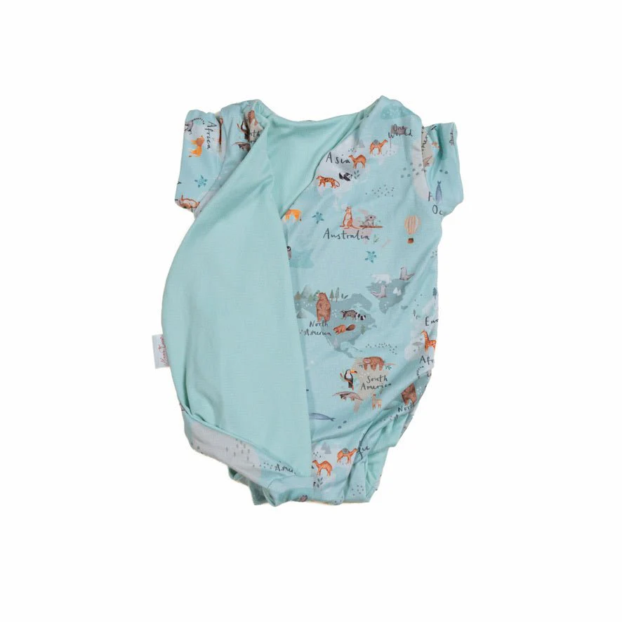 SHORT SLEEVE NEWBORN ESSENTIALS BUNDLE in Classic Brushed - Image 63